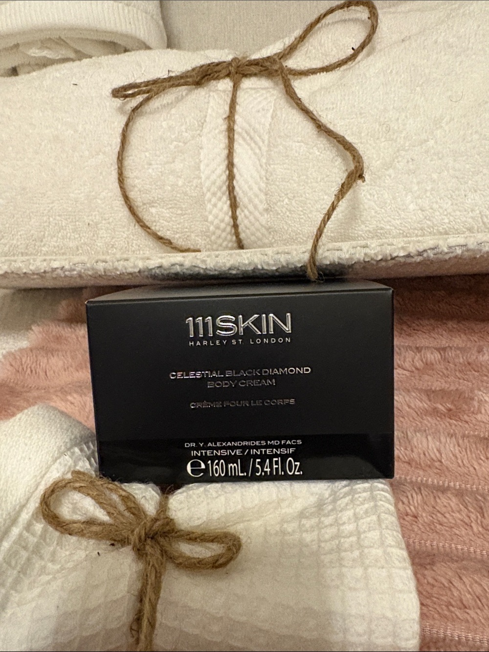 111SKIN Celestial Black Diamond Body Cream - Black